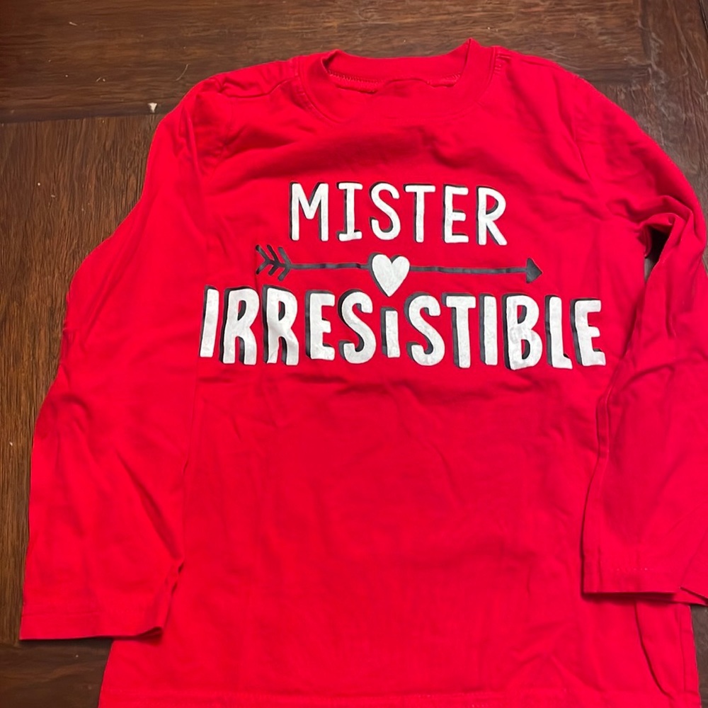 Valentines shirt boys 4T